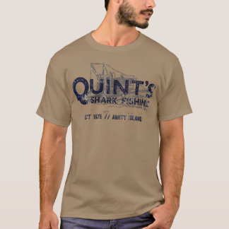 Quint's Shark Fishing Funny T-Shirt