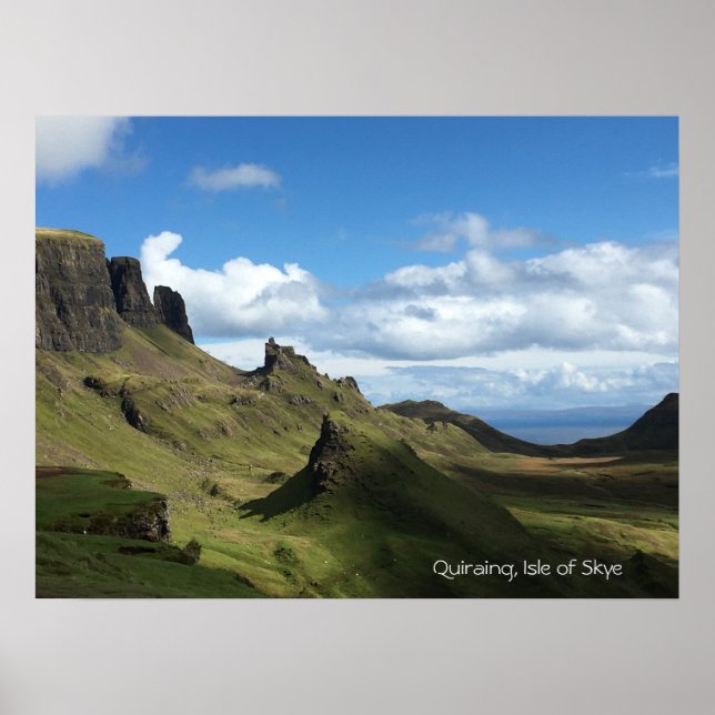 Quiraing Skye Poster (Front)