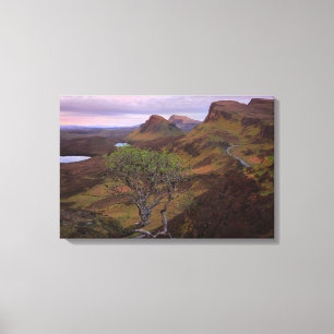 Quiraing sunrise landscape on Skye Canvas Print