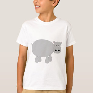 Quirky and cute cartoon hippo t-shirts and gifts.