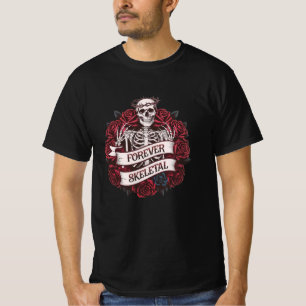 Quirky and Retro Skeleton Designs for Fans T-Shirt