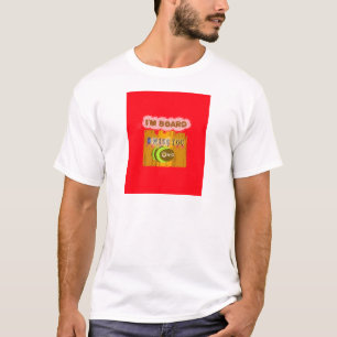 Quirky Bee Art Print T-Shirt