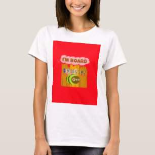 Quirky Bee Art Print T-Shirt
