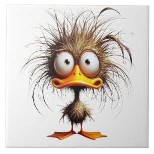 Quirky Bird Tile