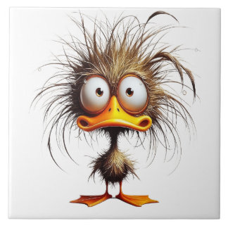 Quirky Bird Tile