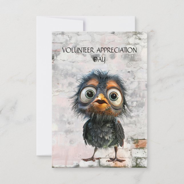 Quirky Bird Volunteer Appreciation Day (Front)