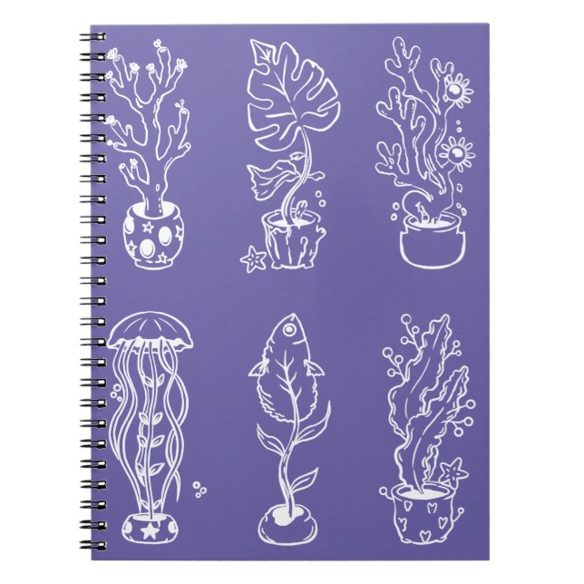Quirky botanical notebook (Front)