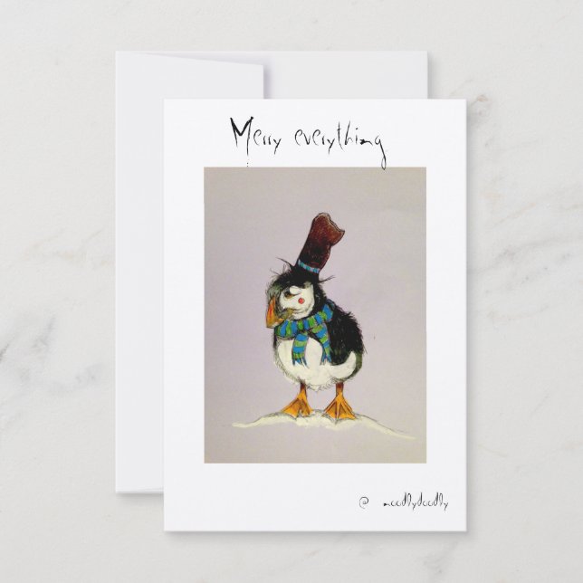 Quirky cards for loved ones (Front)