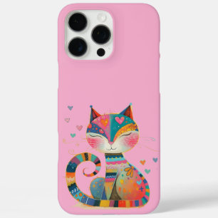 Quirky Cat iPhone 16 Pro Max Case