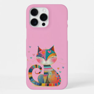 Quirky Cat iPhone 16 Pro Max Case