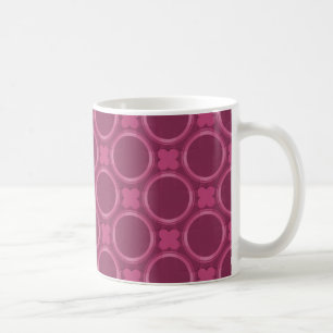 Quirky Charm Mug, Fuchsia Coffee Mug