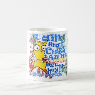 Quirky Contemporary design Humor Coffee Mug