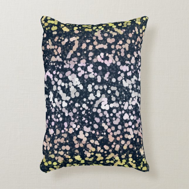 Quirky Cute Retro Boho Flora Pangender Pride Flag Decorative Cushion (Front(Vertical))
