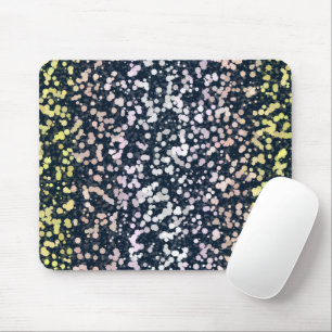 Quirky Cute Retro Boho Flora Pangender Pride Flag Mouse Mat
