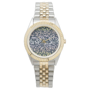 Quirky Cute Retro Boho Flora Pangender Pride Flag Watch