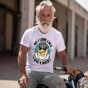 Quirky Duck Fashionista Questions T-Shirt