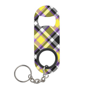 Quirky Eclectic Boho Nonbinary Plaid Pride Flag
