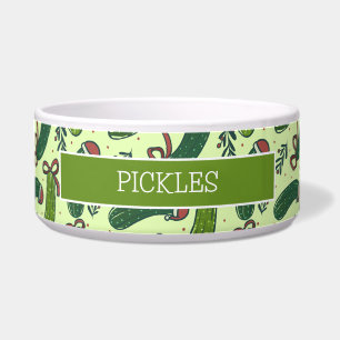 Quirky Festive Christmas Pickles Pattern