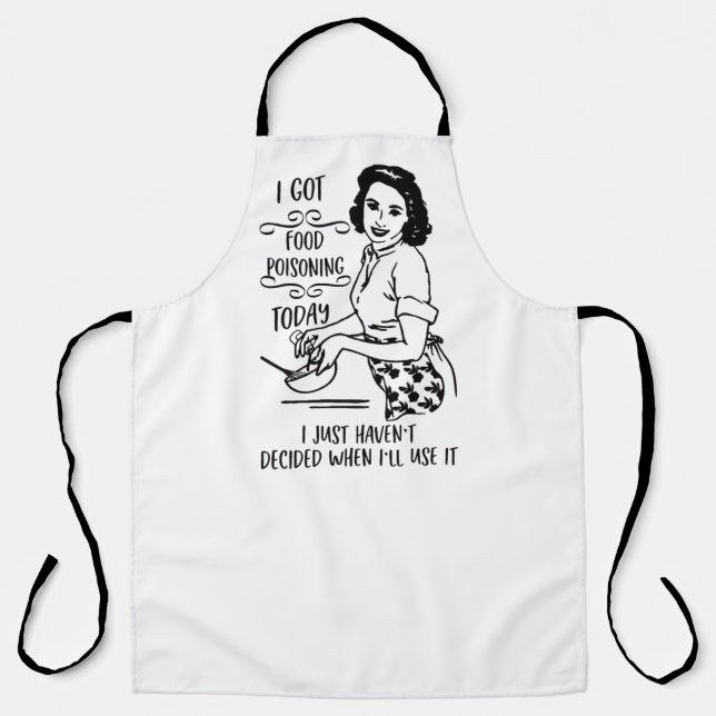 Quirky Foodie Apron (Front)