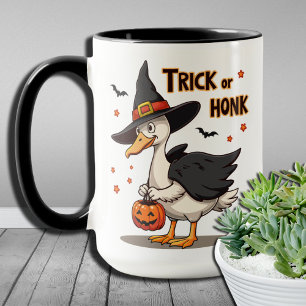 Quirky Funny Halloween Duck Costume Trick or Honk  Mug