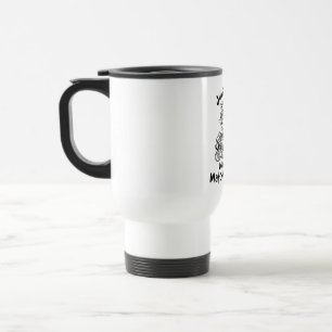 Quirky Grumpy Cat Sibling Travel Mug