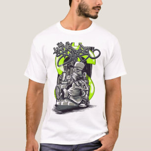 Quirky illustrated graffiti artist T-Shirt