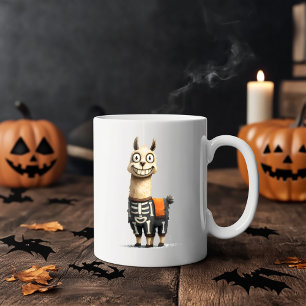 Quirky Lama Halloween Coffee Mug