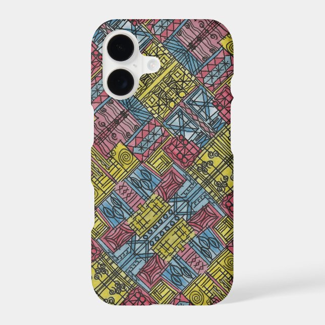 Quirky-Modern Geometric Pattern (Back)