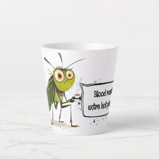 Quirky Mosquito Funny Coffee Quote Latte Mug
