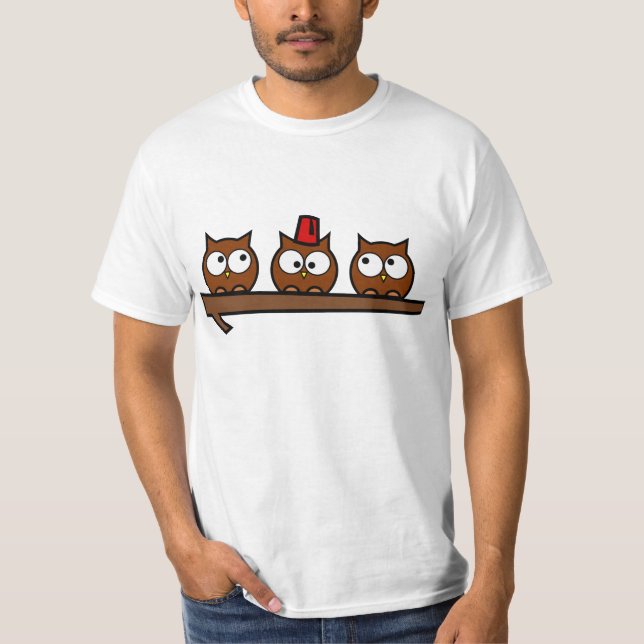 Quirky Owls - Dr T'Wit T'Who T-Shirt