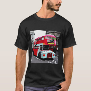 Quirky Perspective London Bus Image City Transport T-Shirt