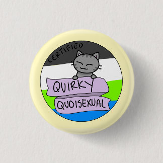 Quirky Quoisexual 3 Cm Round Badge
