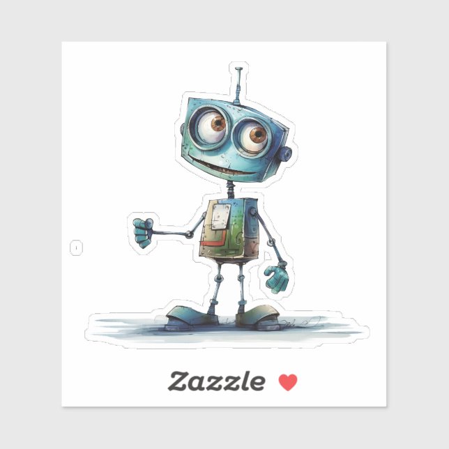 Quirky Robots (design # 10) (Sheet)