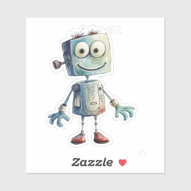 Quirky Robots (design # 9) (Sheet)