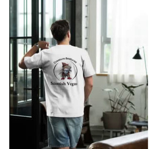 quirky shark in Scottish Tartan   Funny Sarcasm T-Shirt