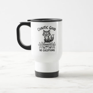 Quirky Travel Companion Sly Fox Funny Travel Mug