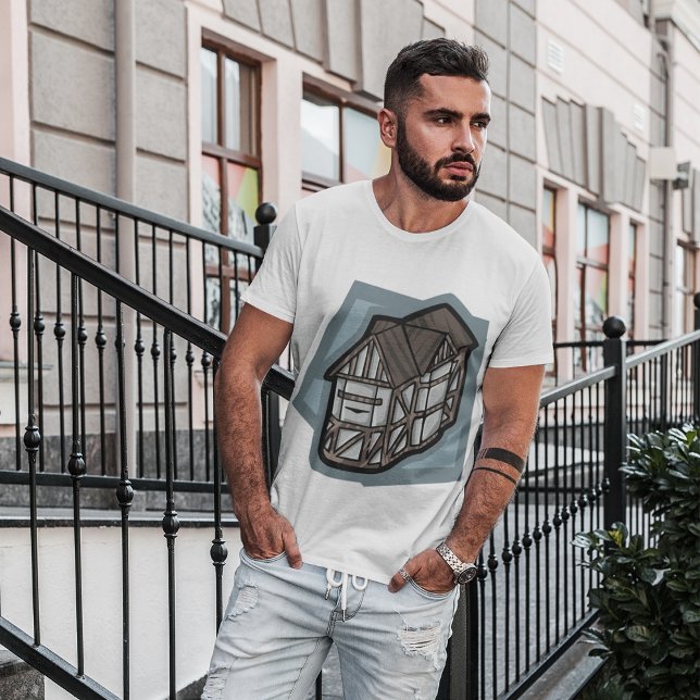Quirky Tudor House Mediaeval Architecture  T-Shirt (Creator Uploaded)