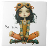 Quirky Whimsical Woman - Be You.