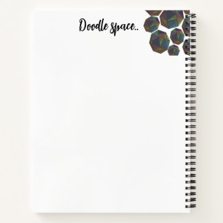 Quirky zentangle pattern  notebook