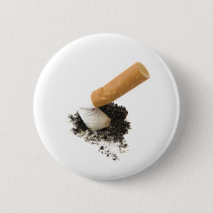 Quit Smoking 6 Cm Round Badge