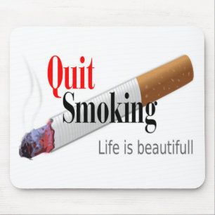QUIT SMOKING MOUSE MAT