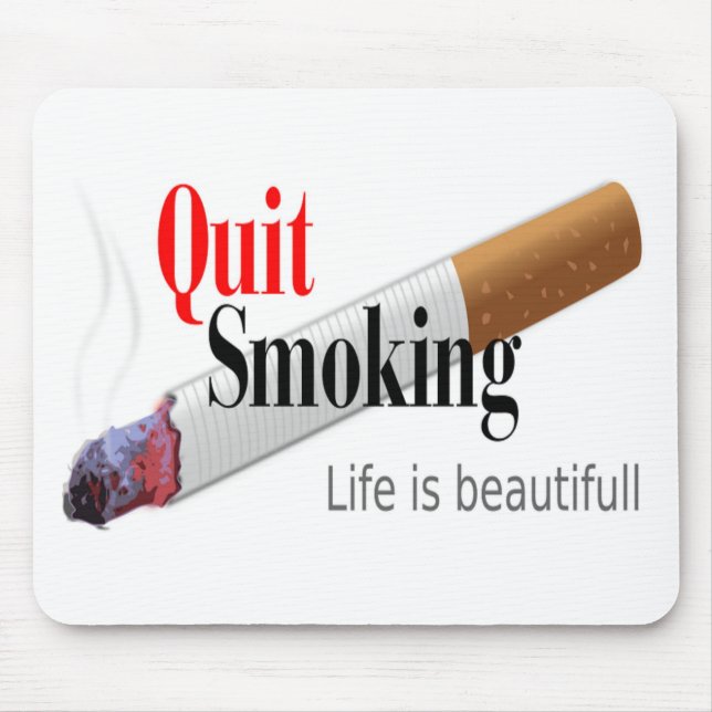 QUIT SMOKING MOUSE MAT (Front)