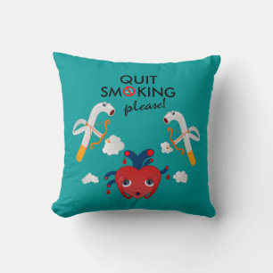Quit smoking please cushion