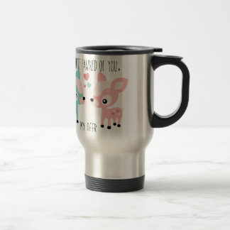 Quite Fawned of You Travel Mug