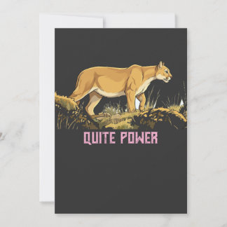 QUITE POWER INVITATION