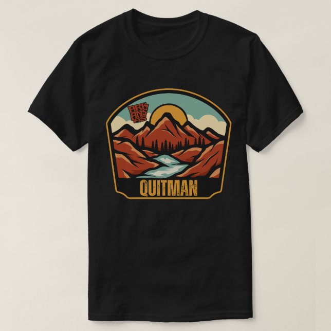 Quitman, Arkansas T-Shirt (Design Front)