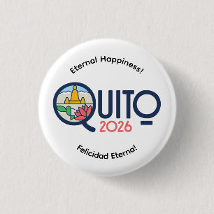 Quito Ecuador 2026 International Convention Pin