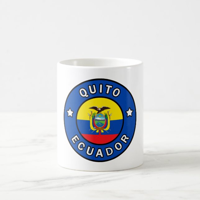 Quito Ecuador Coffee Mug (Center)
