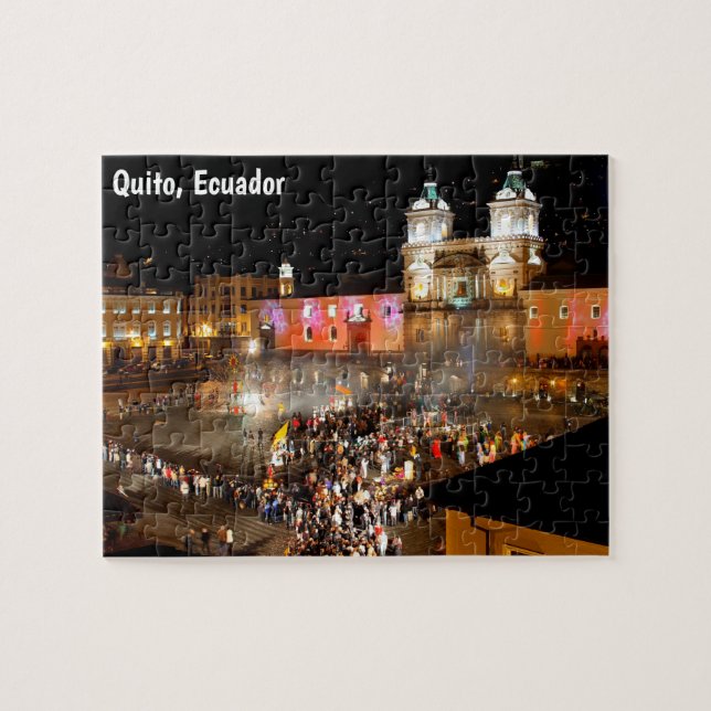 Quito, Ecuador Jigsaw Puzzle (Horizontal)