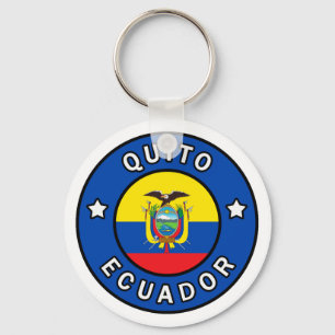 Quito Ecuador Key Ring